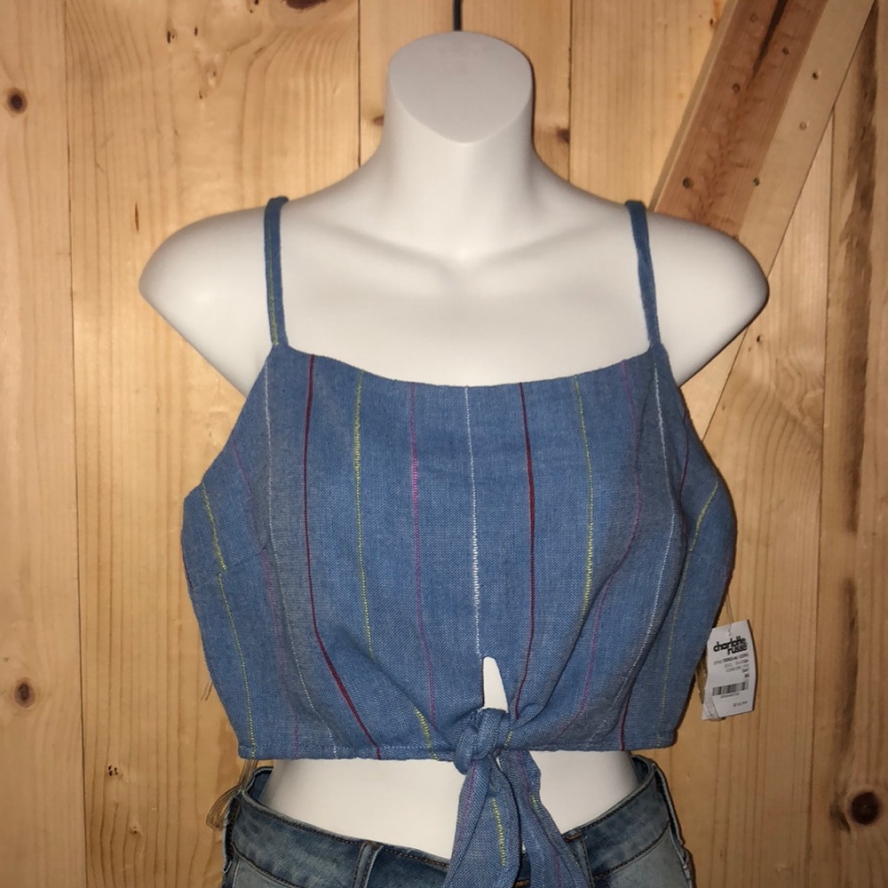 Denim style top